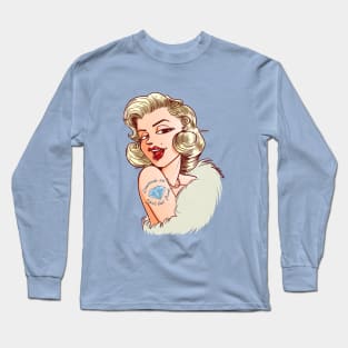 Diamonds are a girl's best friend Long Sleeve T-Shirt